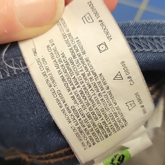 Gloria Vanderbilt 16 Stretchy Jeggings Blue Jeans - Picture 10 of 10